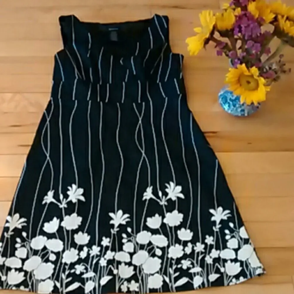 Spense Black and White Dress - Picture 1 of 4